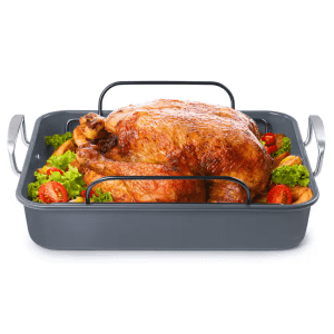 Black+Decker Large Turkey Roasting Pan w/ Rack: $38