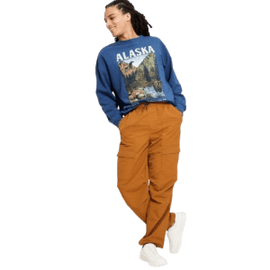 Original Use Men's Regular Fit Ankle Length Cargo Pants: $9.99