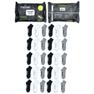 Spalding Men's Ankle Socks 30-Pack: $9.99 Spalding Men's Ankle Socks 30-Pack: $9.99