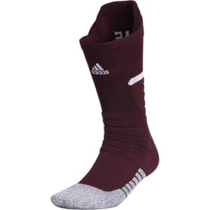 adidas Men's Adizero Football Cushioned Crew Socks: $11