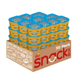 Tostitos Dips Nacho Cheese or Salsa 30-Pack Box: $25 via Sub & Save Tostitos Dips Nacho Cheese or Salsa 30-Pack Box: $25 via Sub & Save
