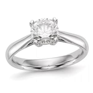 3/4-tcw Lab Grown Solitaire Diamond Ring in 14K Gold: $676 3/4-tcw Lab Grown Solitaire Diamond Ring in 14K Gold: $676