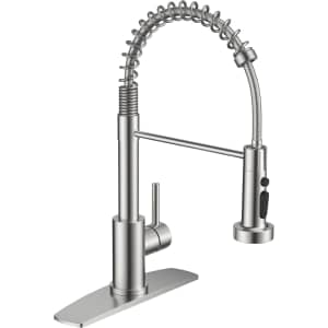 Forious Kitchen Sink Faucet with Sprayer: $23.39 in cart Forious Kitchen Sink Faucet with Sprayer: $23.39 in cart
