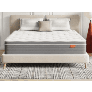 Sweetnight 12" Hybrid Pillow Top Queen Mattress: $264