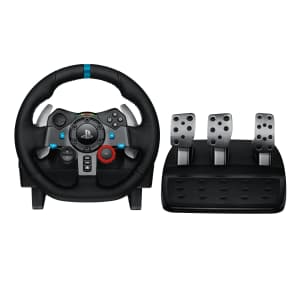 Logitech G29 Driving Force Race Wheel w/ Pedals for PS4/PC: $229.99