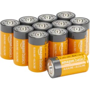Amazon Basics C Batteries 12-Pack: $9.59 via Sub & Save