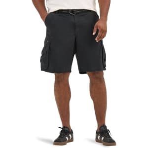 Lee Men's Dungarees New Belted Wyoming Cargo Shorts: $14