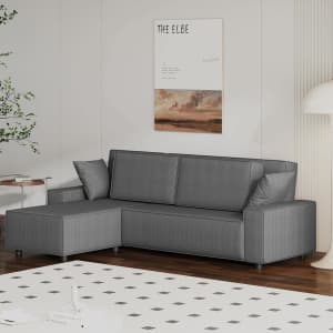 Garvee 96" L-Shaped Sectional Sofa: $329.99