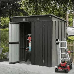 Domi 5.4 x 3.7-Foot Lockable Storage Shed: $178 Domi 5.4 x 3.7-Foot Lockable Storage Shed: $178
