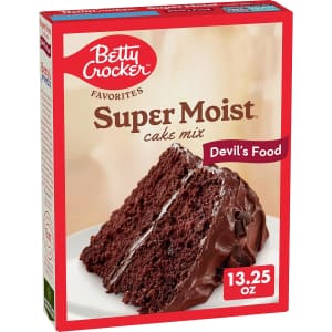 Betty Crocker Favorites Super Moist Devil's Food Cake Mix: 94c via Sub & Save