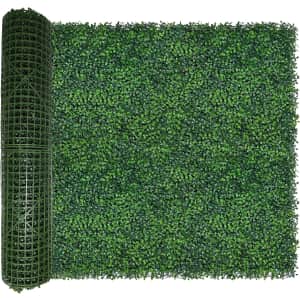40" x 120" Artificial Boxwood Roll: $85