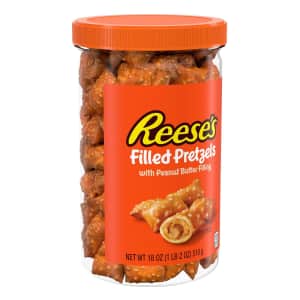 Reese's Filled Pretzels 18-oz. Jar: $4 via Sub. & Save