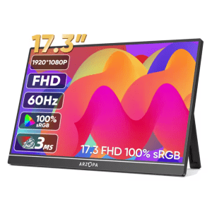 Azorpa 17.3" 1080p Portable Monitor: $92 Azorpa 17.3" 1080p Portable Monitor: $92