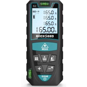 RockSeed 165-Foot Digital Laser Distance Meter: $16
