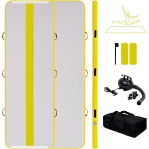 Tuxedo Sailor Inflatable Gymnastics Mat with Pump: $29.99