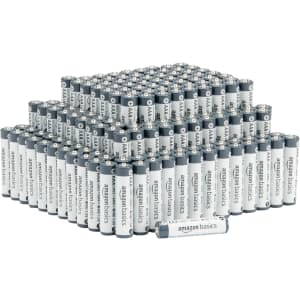 Amazon Basics 150-Pack AAA Alkaline Industrial Batteries: $21.69