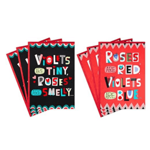 Valentine's Day Greeting Card w/ Envelope 6-Pack: $3 Valentine's Day Greeting Card w/ Envelope 6-Pack: $3
