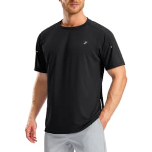 Pudolla Men's Quick Dry Workout T-Shirt: $9.99