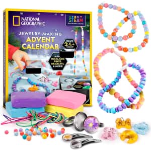 National Geographic Jewelry Making Advent Calendar: $16