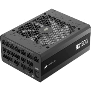 Corsair HX1200i Fully Modular ATX Power Supply (2025): $220