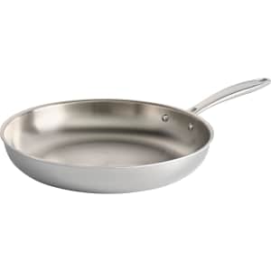 Tramontina Seattle Tri-Ply Clad Stainless Steel 12" Large Frying Pan: $35
