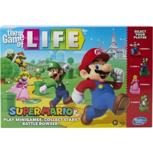The Game of Life: Super Mario Edition Board Game: $15 The Game of Life: Super Mario Edition Board Game: $15
