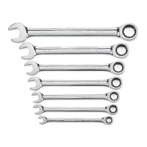 Gearwrench 7-Piece Set 12-point (SAE) Standard Combination Wrench: $45