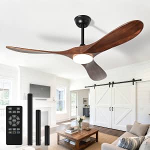 Mosanfan 52'' Ceiling Fan with Lights and Remote: $116.89 Mosanfan 52'' Ceiling Fan with Lights and Remote: $116.89