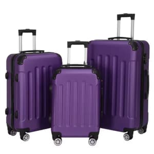3-Piece Luggage Set: $61 3-Piece Luggage Set: $61