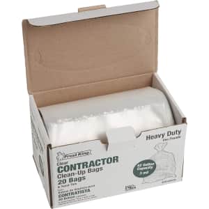 Frost King 20-Count Heavy Duty Contractor Clean-Up Bags: $15