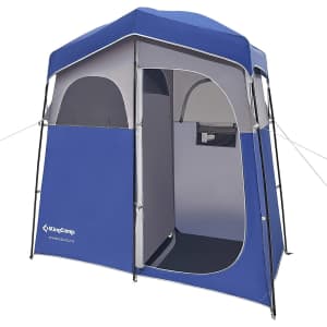 KingCamp Oversize 2-Room Shower Tent: $100