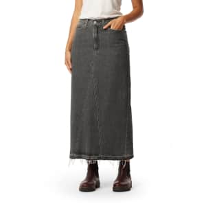 Levi Strauss Signature Women's Maxi Denim Skirt: $6.95