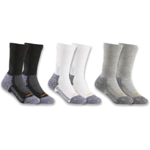 Carhartt Kids' Force Socks 3-Pack: $12.90