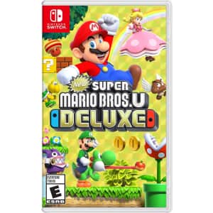 Super Mario Bros. U Deluxe for Nintendo Switch: $40