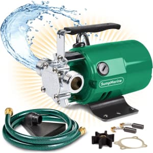 SumpMarine Water Transfer Pump: $48
