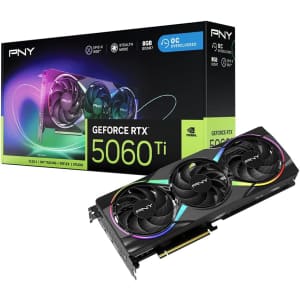 PNY GeForce RTX 5060 Ti 8GB OC GPU: $379.99