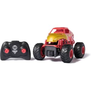 Monster Jam Marvel Iron Man RC Monster Truck: $8.99