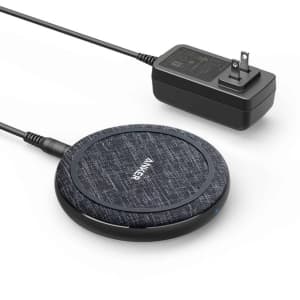 Anker PowerWave II 15W Qi Wireless Charging Pad: $15 Anker PowerWave II 15W Qi Wireless Charging Pad: $15
