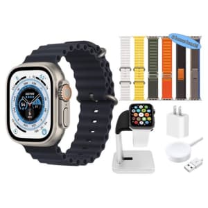 Refurb Apple Watch Ultra GPS + Cellular 49mm Bundle: $380
