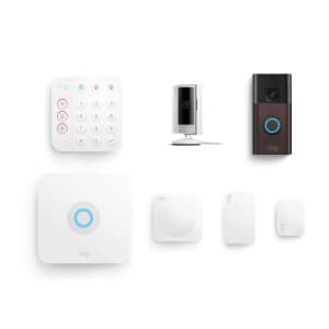 Ring Alarm 5-Piece Kit w/ Doorbell and Cam: $162 Ring Alarm 5-Piece Kit w/ Doorbell and Cam: $162