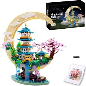 Alizdd Moon Palace Micro Block Set 4288-Piece: $31.99