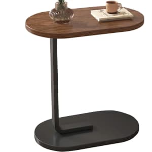 Huimart C-Shaped End Table: $20