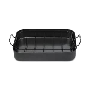 Sedona Kitchen 17" Carbon Steel Nonstick Roaster w/ Rack: $13 Sedona Kitchen 17" Carbon Steel Nonstick Roaster w/ Rack: $13