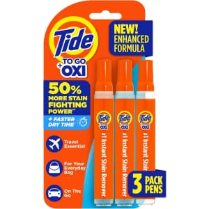 Tide Pen Stain Remover 3-Pack: $4.49