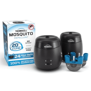 Thermacell Patio Shield Mosquito Rechargeable Repeller 2-Pack: $25