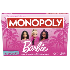 Monopoly: Barbie Edition Board Game: $9.99 Monopoly: Barbie Edition Board Game: $9.99