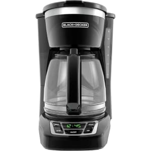 Black+Decker Black + Decker 12-Cup Programmable Coffee Maker: $35 w/ Prime