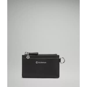 lululemon Leather Alternative Card Case: $34