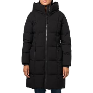 Calvin Klein Women's Hooded Puffer Coat: $34.99
