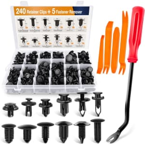 240-Piece Bumper Retainer Clips Set: $12 240-Piece Bumper Retainer Clips Set: $12